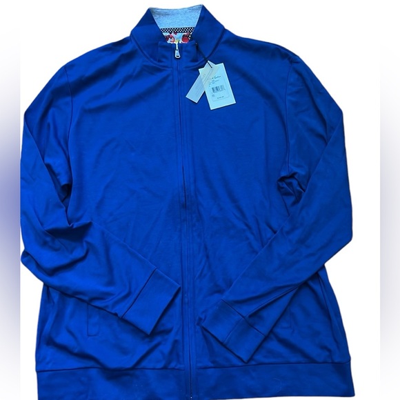 Robert Graham Other - ROBERT GRAHAM NWT Golf zip up jacket reg $200 Sz L
